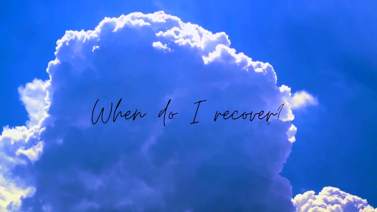 Watch when do i recover? (lyric video) on YouTube Watch when do i recover? (lyric video) on YouTube