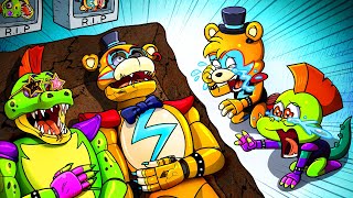 [Animatoin] R.I.P Daddy😭😭 -Freddy, Monty Dies -SO SAD STORY- FNAF Security Breach Anime | SLIME CAT Resimi