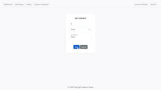Expense Tracker – CS50 Final Project