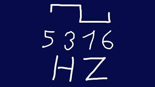 5316 hz square
