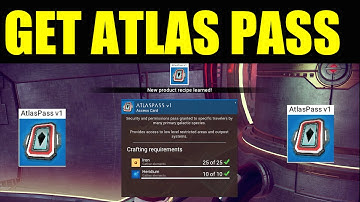 No Mans Sky - How to Get "AtlasPass" ( Open ATLAS PASS DOORS )