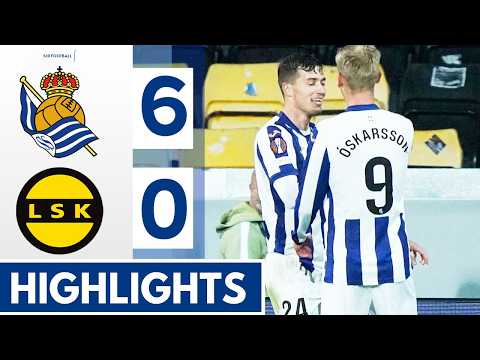 Lillestrøm SK vs Real Sociedad 0-6 - Highlights & Goals - Europa League 2026