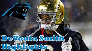 Sorotan DeVonta Smith | Defensive Back Carolina Panthers | Notre Dame | NFL Draft 2026