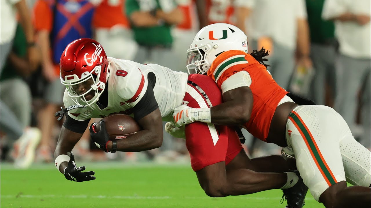 Louisville OL/Offense VS Miami DL/Defense (2025)