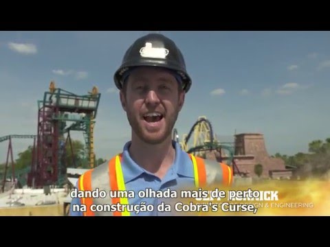 Bastidores da Construção Cobras Curse - Webisode 2 (Português)