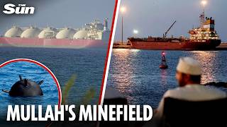 Iran releases map for tankers to weave through deadly MINES in Strait of Hormuz