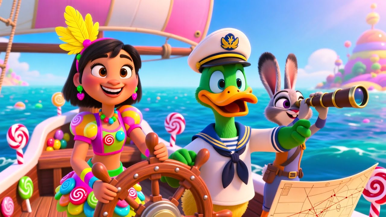 Ting Ting Candy Boat 🍭⛵🎶 | Sweet Learning Adventure for Kids | Preschool Fun Video