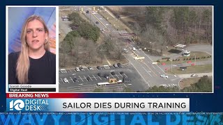 Sailor dies during training at Naval Weapons Station Yorktown