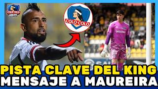 💣👀KEY CLUE FROM THE KING REVEALED AT COLO COLO! VIDAL LEFT A MESSAGE FOR MAUREIRA! Colo Colo News