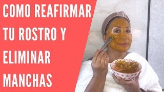 MANCHAS: MASCARILLA DE CÚRCUMA PARA LAS MANCHAS