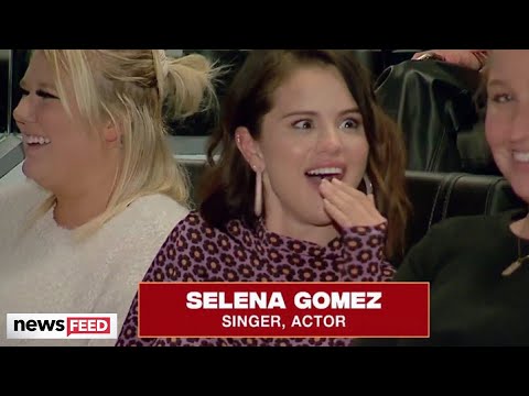 Selena Gomez SHOCKED By Shout Out At NBA Game!