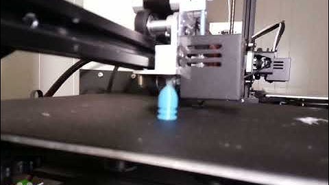 timelapse of me 3d printing tpu bullets