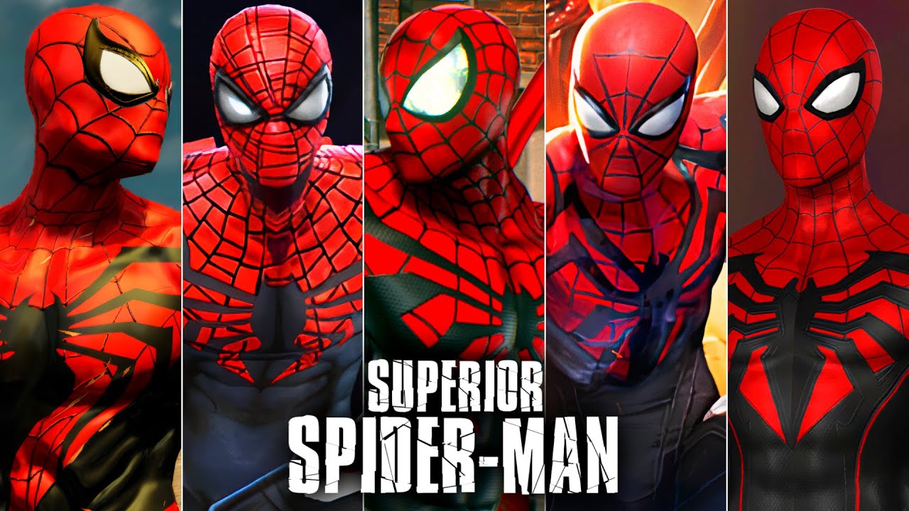 Evolution of Superior Spider-Man in games