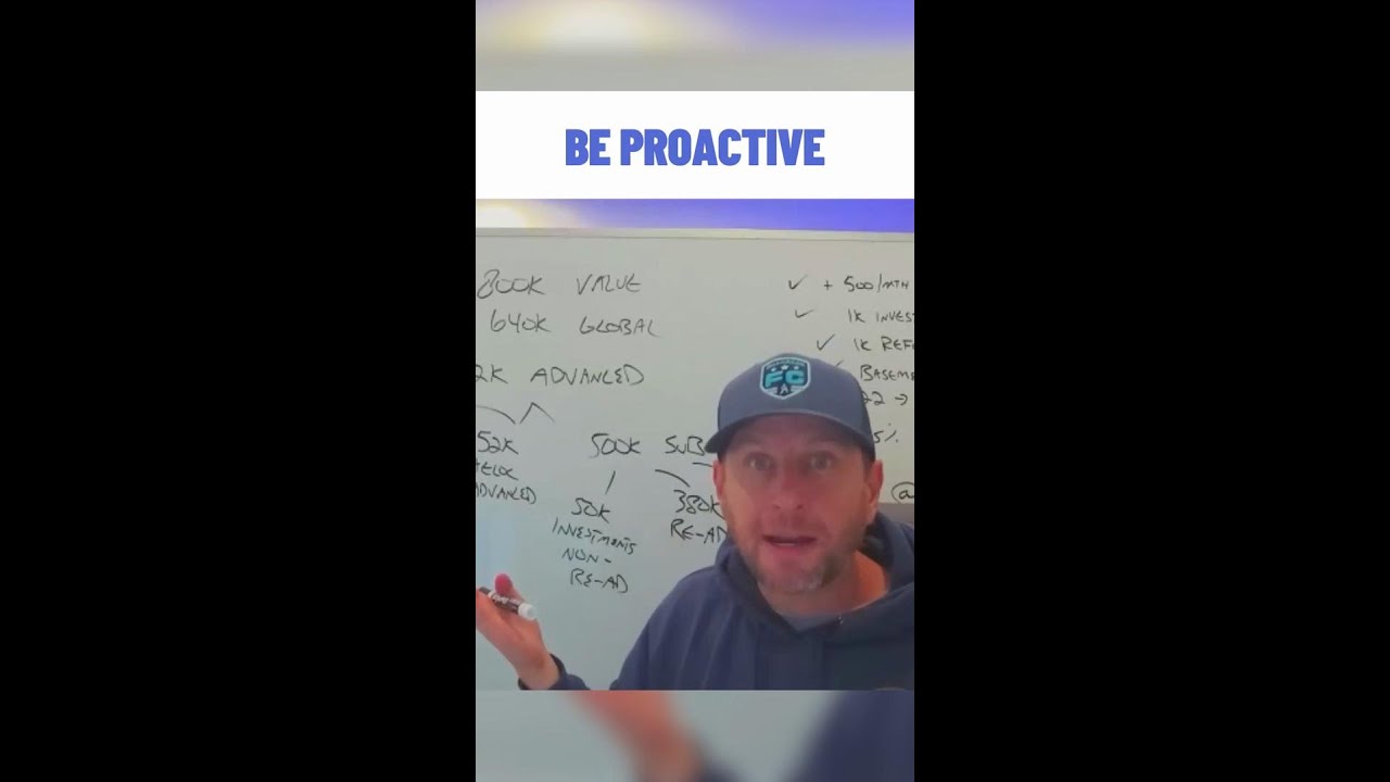 Be Proactive