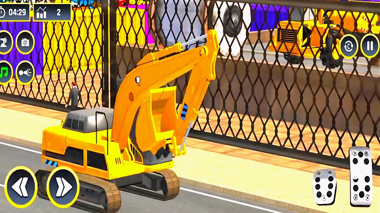 JCB video Game 3D Road Construction Android#2026 | SIMUBHARAT