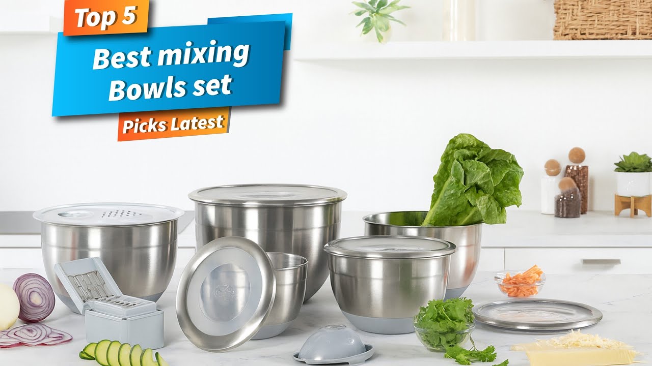 ✅5 лучших наборов мисок для смешивания, которые обязательно должны быть на вашей кухне!