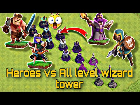 All Heroes Vs Wizard Tower, Mega Tesla and Th15, Clash of Clans, Crazy  Gamer #reels #clashofclans #allheroesvswizardtowermegateslaandth15…