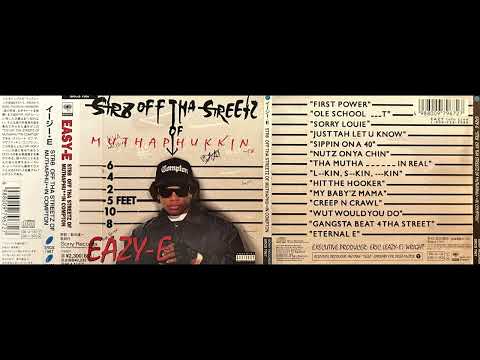 Eazy-E (4. Just Tah Let U Know - Explicit - JAPAN CD ©1996 - Ruthless Records) Yella B.G. Knocc Out