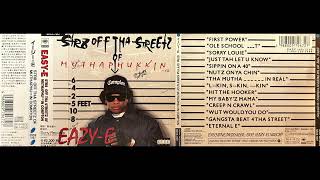 Eazy-E (4. Just Tah Let U Know - Explicit - JAPAN CD ©1996 - Ruthless Records) Yella B.G. Knocc Out
