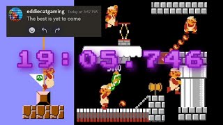 Super Mario Bros. Warpless in 19:05.746