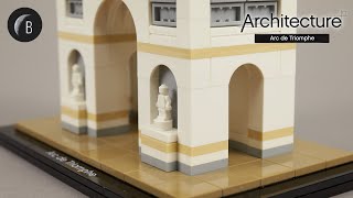 LEGO 21036 - Arc de Triomphe - Architecture - Speed Build Review