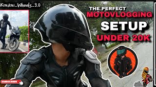 Motovlogging Setup Under 20K Perfect Setup Best Ultrawide Action Camera