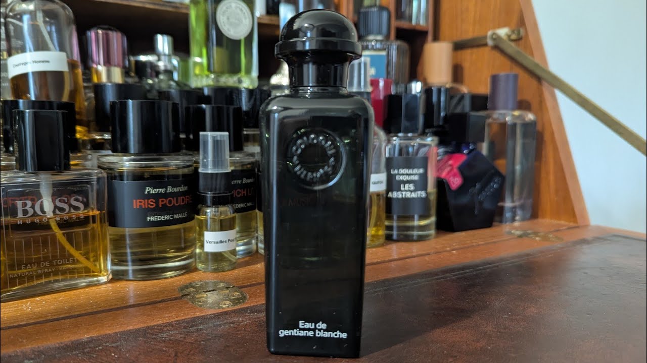 Eau De Gentiane Blanche Hermès Unboxing - YouTube