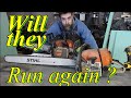 Will These Saws Run Again?  Part 1