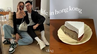 Daily Life in HK | shopping at LV, milk tea, R5 camera upgrade, earl grey cake, New Balance 990v5