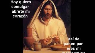 Video thumbnail of "Jesus Amigo con Letra"