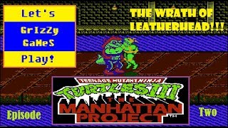 Let's Play! Teenage Mutant Ninja Turtles 3: The Manhattan Project (NES) -Episode #2-