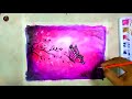 Beautiful dream scenery for beginners  hand painting step by step