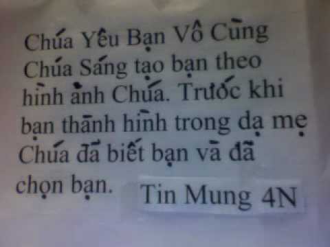 Chua yeu ban vo cung . Chua yeu ban vo dieu kien vi Chua la Cha minh. tracyldong