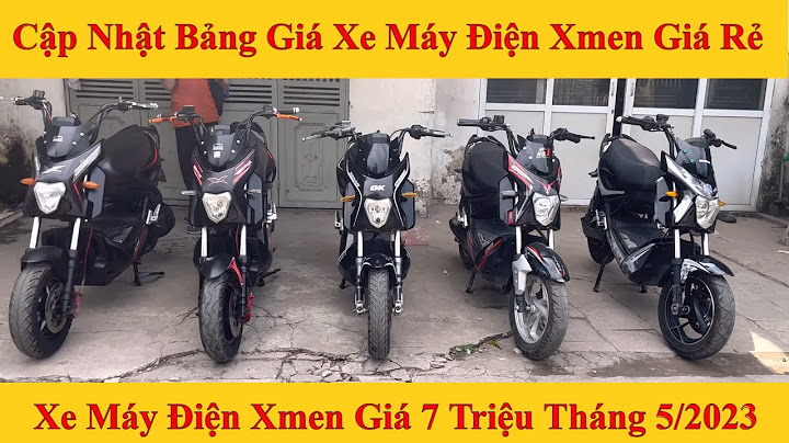 Xe đạp điện xmen giá bao nhiêu năm 2024