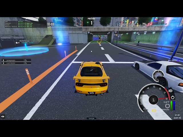 C1 Clockwise Loop - Mazda RX-7 FD3S - 3:03.276 - Part 3 | Midnight