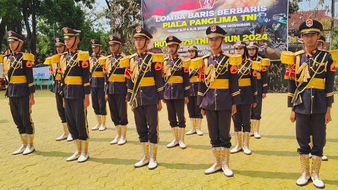 PASKIBRA SMKN 1 CIPEUNDEUY LBB PIALA PANGLIMA TNI