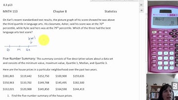 8.3 Relative Position: Standardized Test Scores p34