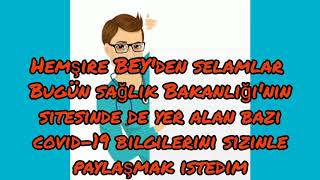 Covid-19 Sağlik Bakanliği Resmi̇ İnternet Si̇tesi̇ Bi̇lgi̇leri̇ne Göre