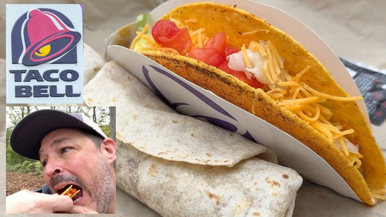Пробуем ограниченные по времени предложения от Taco Bell — тако с сыром Doritos Cool Ranch и бурр...
