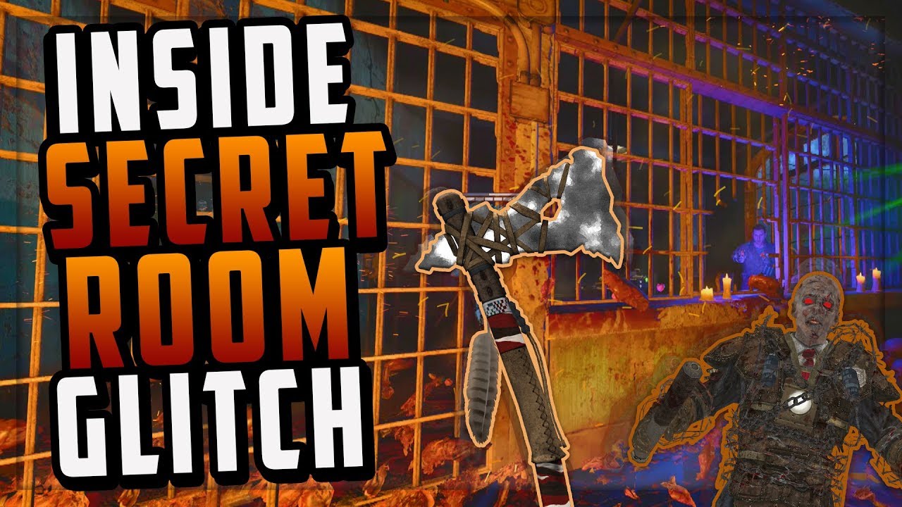 BO4 BoTD Glitches - Teleport Inside The Secret Room on Blood of The Dead - Black Ops 4 Glitches
