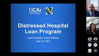 Webinar: Distressed Hospital Loan Program Evaluation Methodology