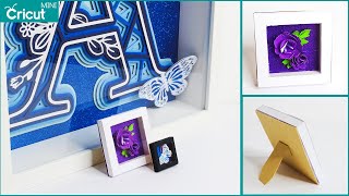 Miniature Shadow Box | Cricut Mini Tutorial | Tiny Picture Frame | 1:12 & 1:6 Scale