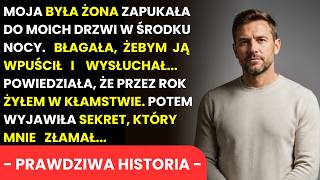 Rok Po Rozwodzie Moja Była Żona Zapukała Do Moich Drzwi W Środku Nocy. Błagała, Żebym Ją Wpuścił...