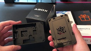 ABOX Raspberry Pi3 B+ UNBOXING