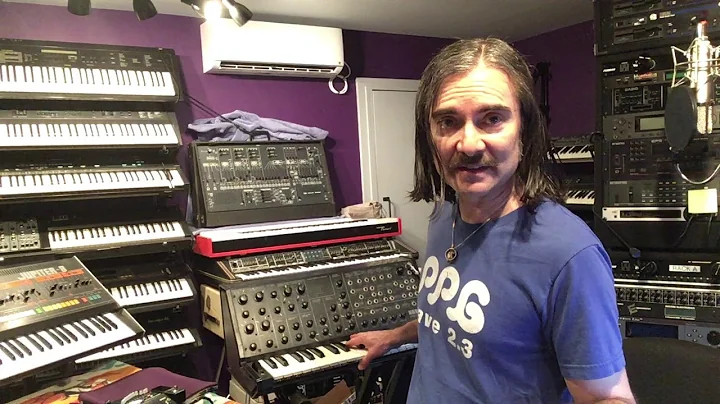 Roger and the Korg MD-20 Synthesizer