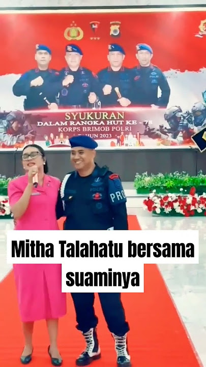 MOMEN ROMANTIS MITHA TALAHATU DAN SUAMINYA