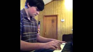 Video thumbnail of ""I'm Standing On The Solid Rock" Piano"