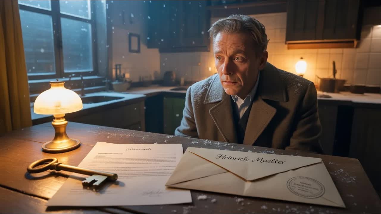 Ein Mann half im Winter einem Fremden… am Morgen lag ein Testament auf dem Tisch