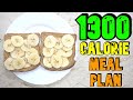 1300 Calorie Meal Plan