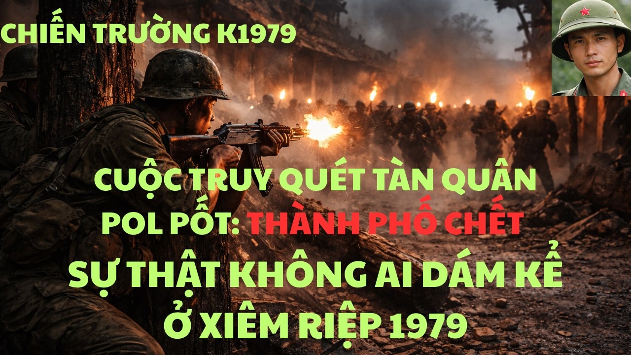 CUỘC TRUY QUÉT TÀN QUÂN POL PỐT _THÀNH PHỐ CHẾT SỰ THẬT CHƯA AI KỂ Ở XIÊM RIỆP 1979